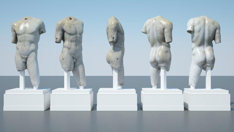 Doryphoros Spear Bearer - Ancient Greek sculpture