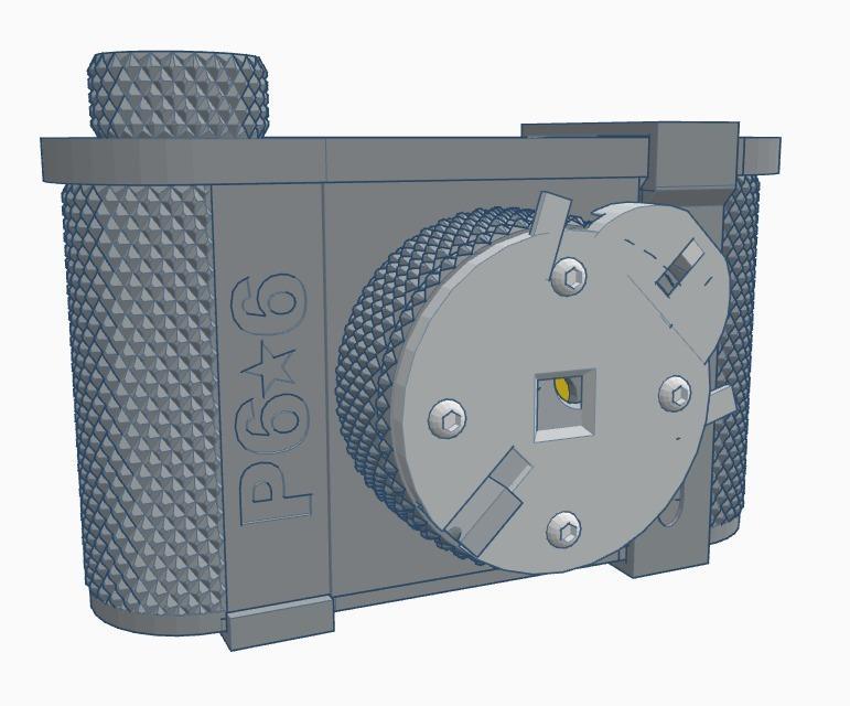 Butta Shutta for the P6*6 Pinhole Camera