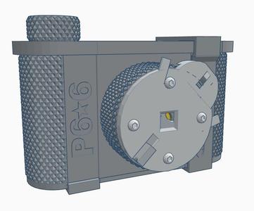 Butta Shutta for the P6*6 Pinhole Camera