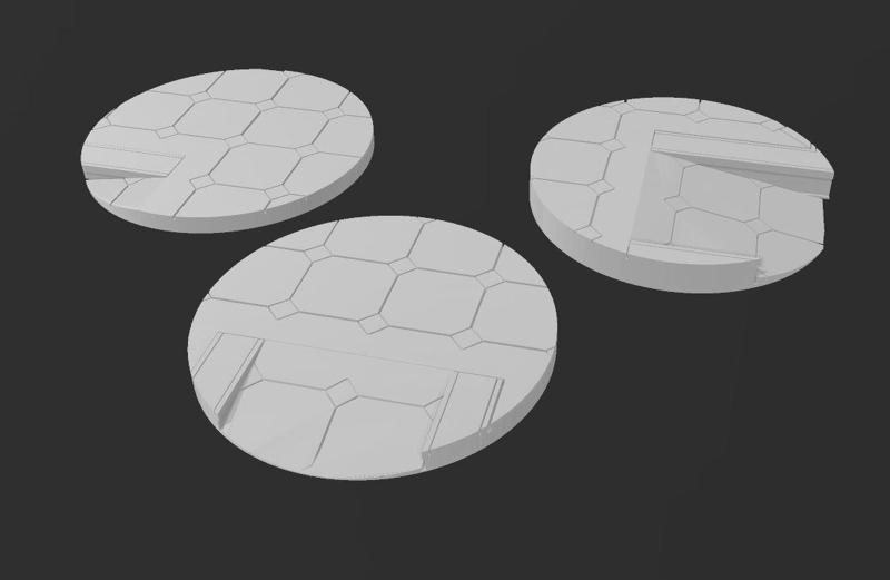 marble palace 80mm base topper set