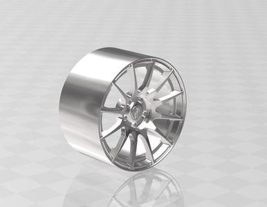 Protrack  wheels  for scale model 1/18 1/24 etc.