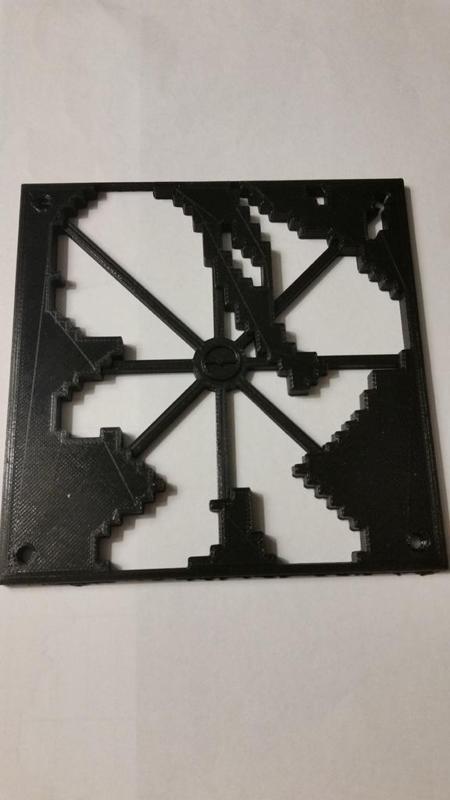 Pokemon Charmander pixel 120 mm fan cover