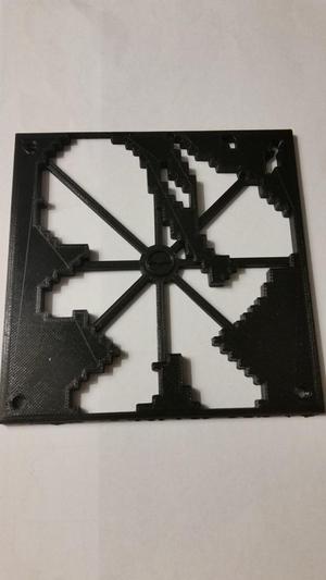 Pokemon Charmander pixel 120 mm fan cover