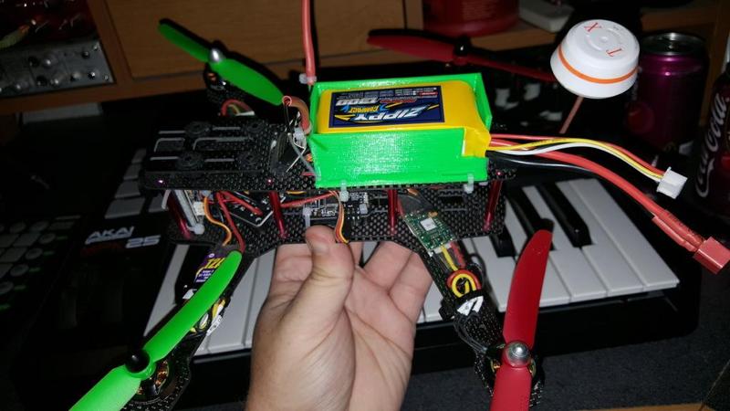 Zippy Compact 1300mah Battery Tray V.1 For 250 Quadcopter 