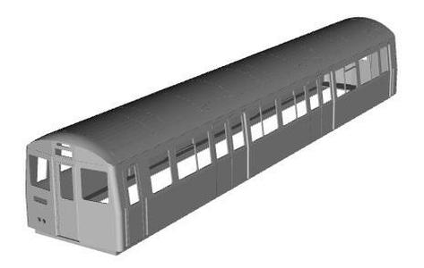 London Transport A60 and A62 stock Motor Coach 1/76 scale