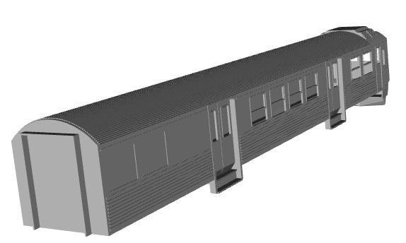 Portuguese type 9630 B DMU 1/32 scale