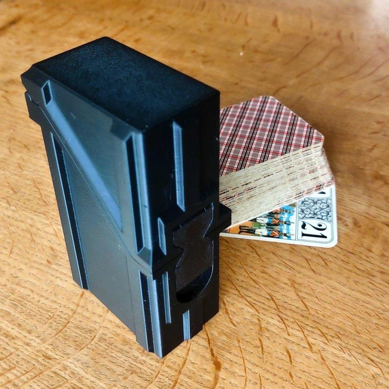 Rugged box for TAROT game cards.