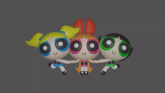 Power Puff Girls - best friends