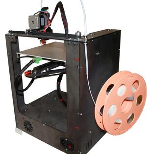 Nioz Z1 3d printer 3mm steel