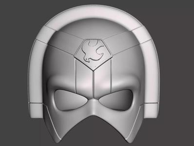 peacemaker helmet 3d model for 3d printing