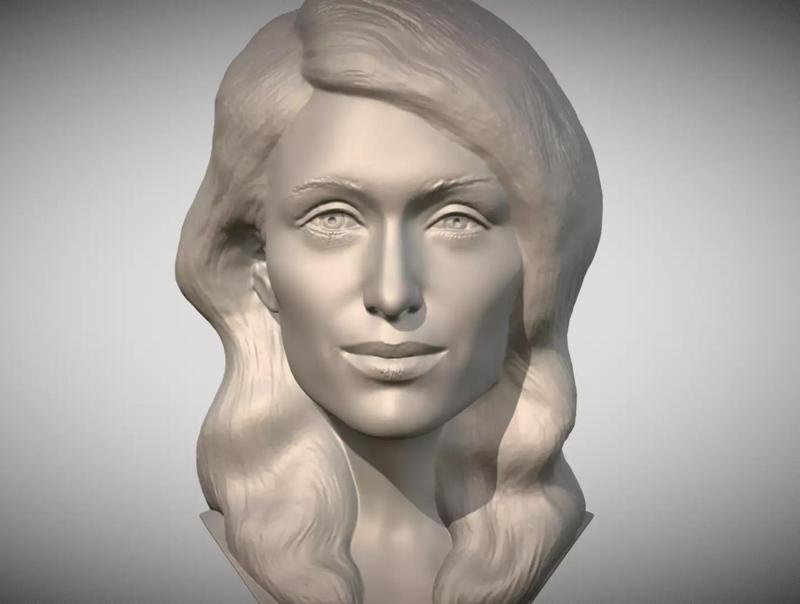 Paris Hilton bust
