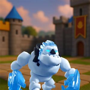 clash royale  Golem de hielo