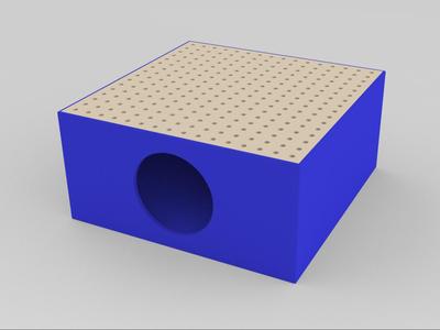 12.5 inch downdraft table for h2s h2d
