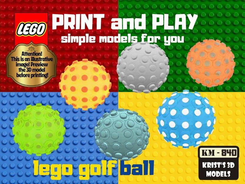 lego golf ball