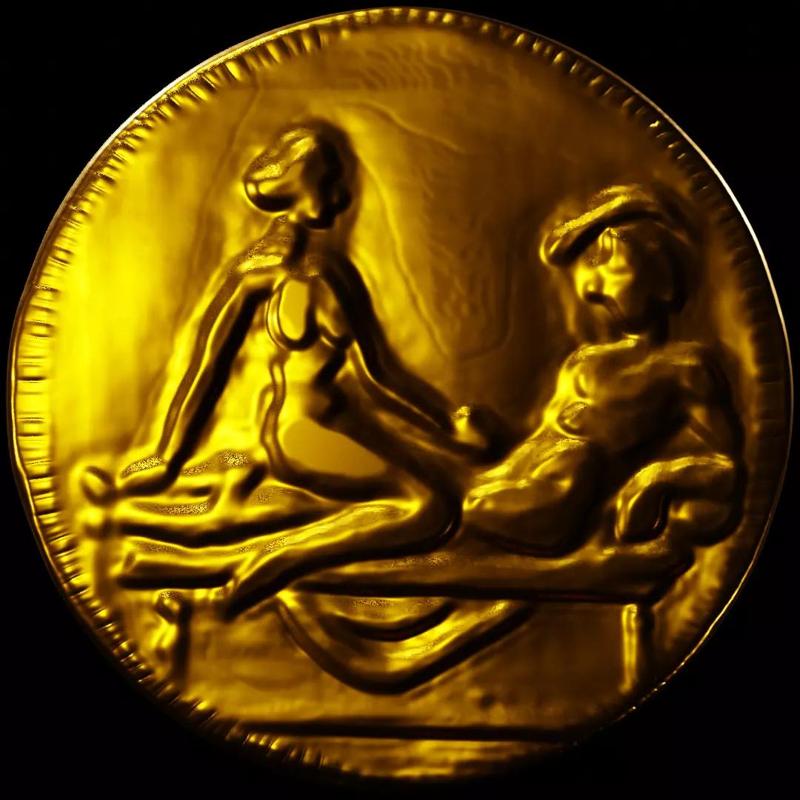 Roman Spintria Coin - High-Detail Historical Replica