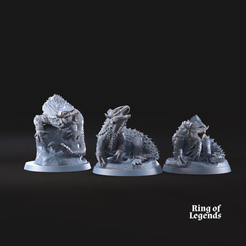 3x Dragons remake | Dragon Army | Ring of Legends