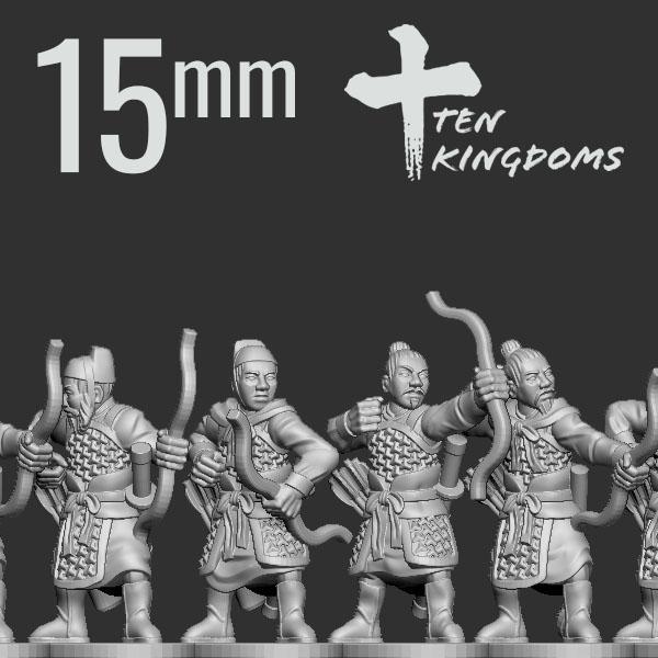 15mm Song Dynasty Light Armoured Bow Foot