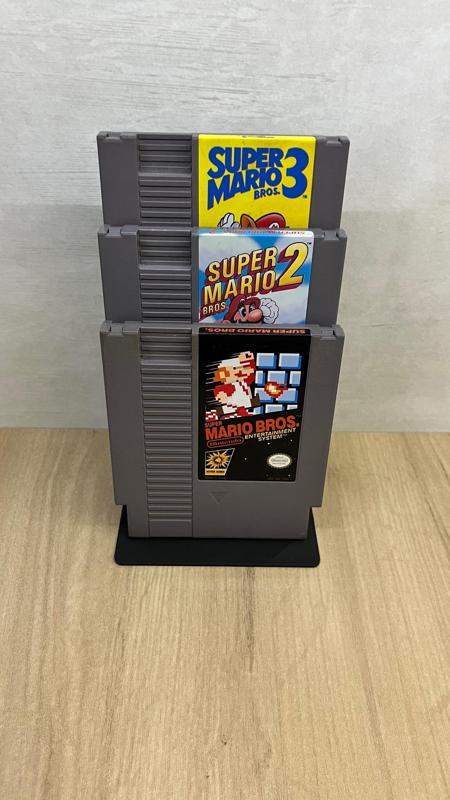 Nintendo NES 3x Cartridge Display Stand