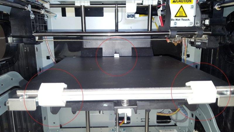 Printinz clamps for DaVinci 1.0 Pro
