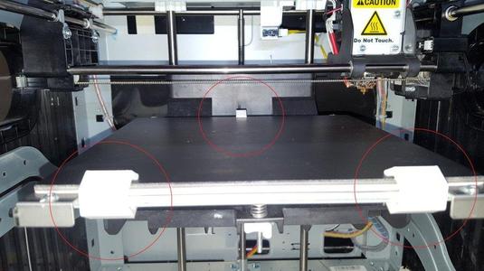 Printinz clamps for DaVinci 1.0 Pro