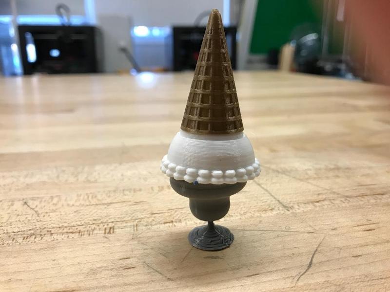 ICE CREAM SUNDAE PENCIL HOLDER