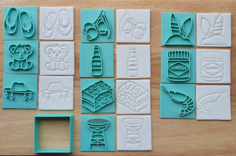 Australia day  Cookie Cutters (Set of 12)