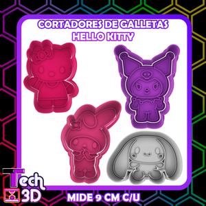 HELLO KITTY COOKIE CUTTERS SET / COOKIE CUTTERS SET HELLO KITTY