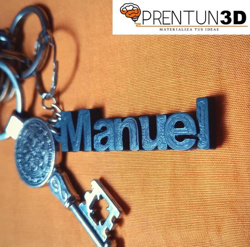 Llavero nombre / llavero Manuel / name keychain / Manuel Keychain