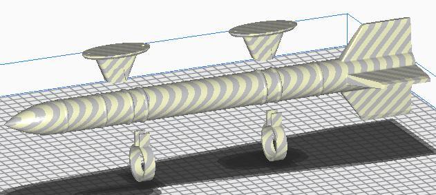Corsair winged missiles - rc aircraft - CARF