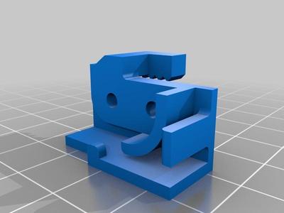 Afinia Belt Block Front to Back (y-axis) Anchor