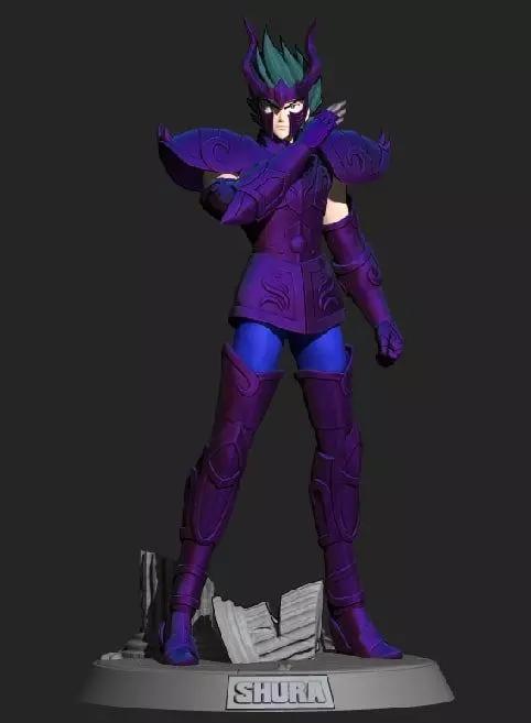 Saint Seiya Shura - Capricorn Sapuri - Hades Saga