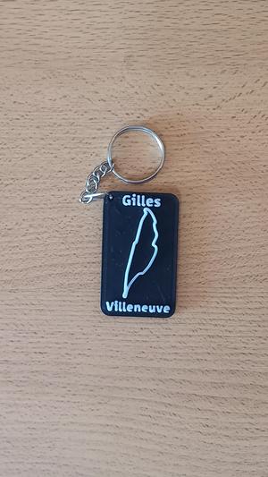 GILLES-VILLENEUVE Circuit Key Ring