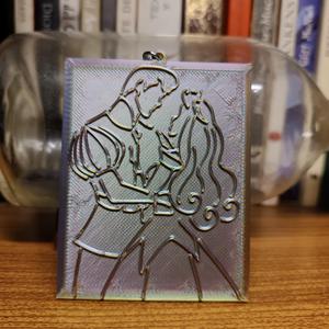 Sleeping Beauty and The Prince (Key Ring)