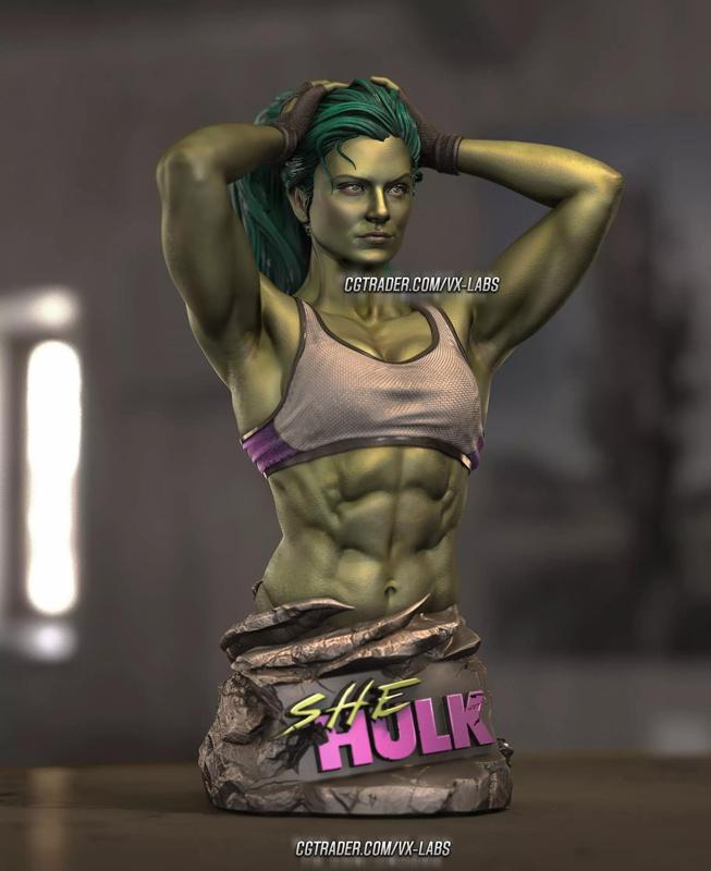 She-Hulk Bust - Gina Carano