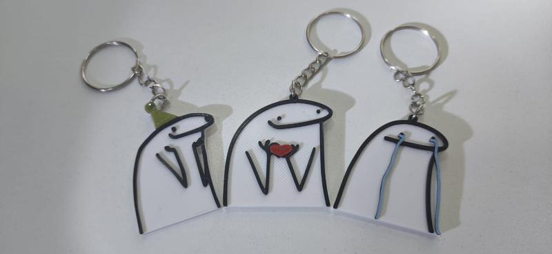 FLORK KEY RINGS 3 COLORS