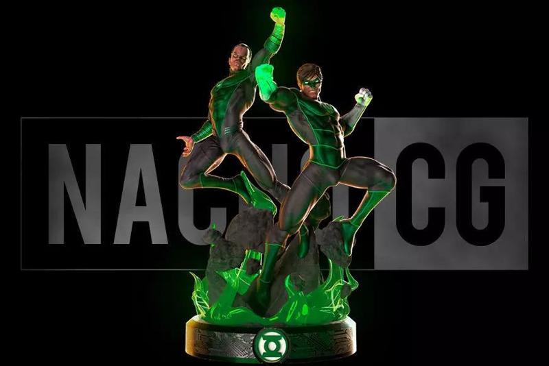 Fan Art Green Lantern Corps - Diorama