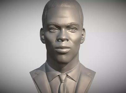 Chris Rock bust