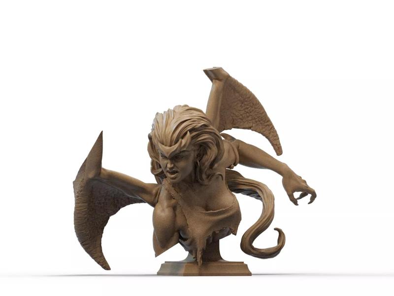DEMONA Bust 3D Print