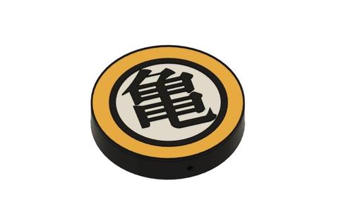 Muten roshi elf turtle logo wall lamp