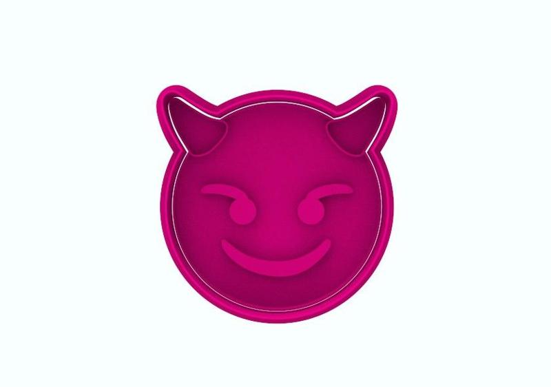 DEVIL EMOJI CUTTER AND STAMP
