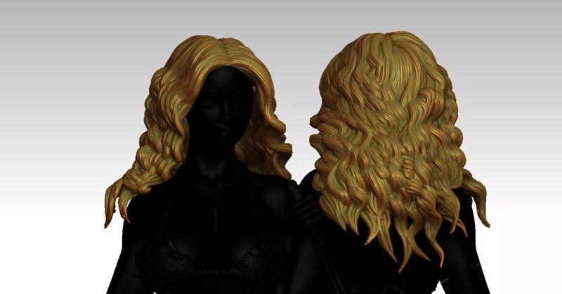 3D Hairstyles for girl V63