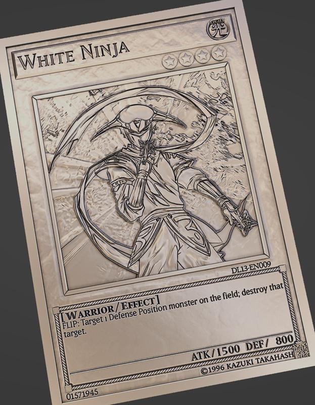 white ninja - yu-gi-oh!