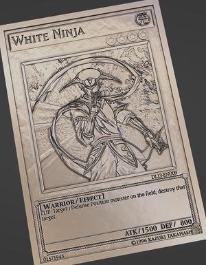 white ninja - yu-gi-oh!