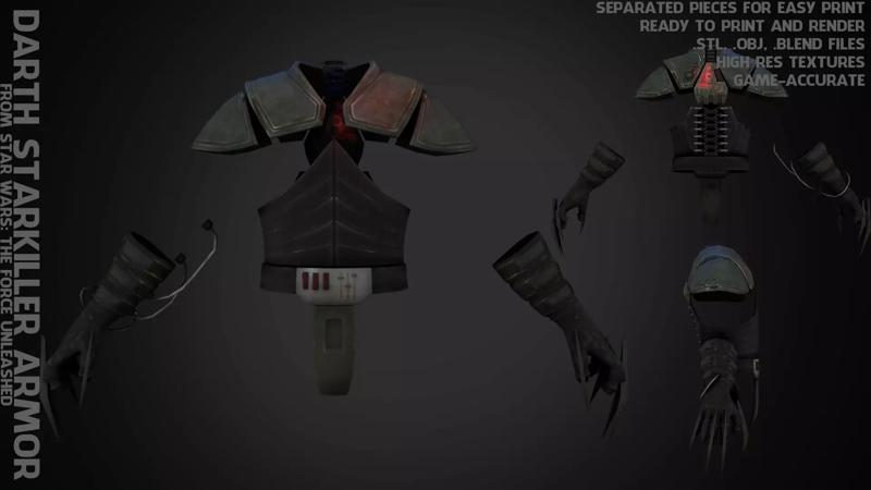 Darth Star Killer Armor for Cosplay