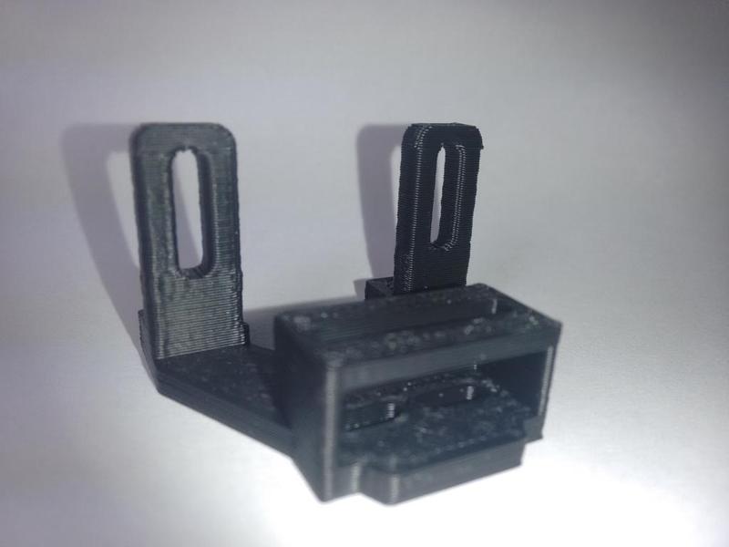 RepRap Prusa i3 Graber i3 Adjustable Z endstop holder - box version