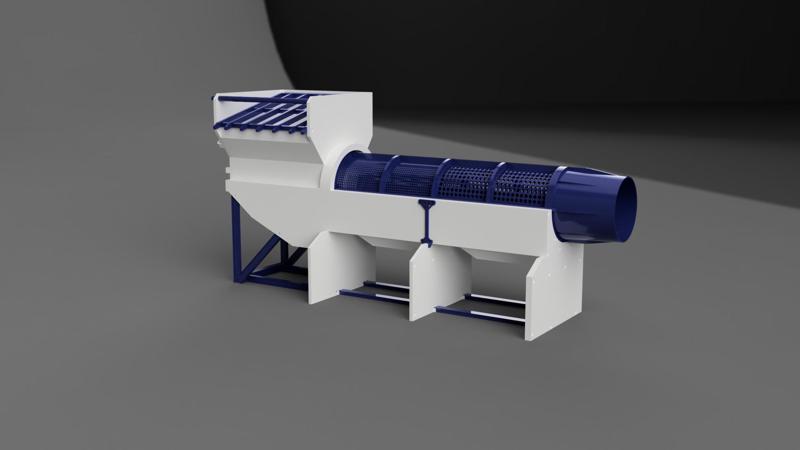 1/16 or 1/14 scale Gold/Dirt Trommel