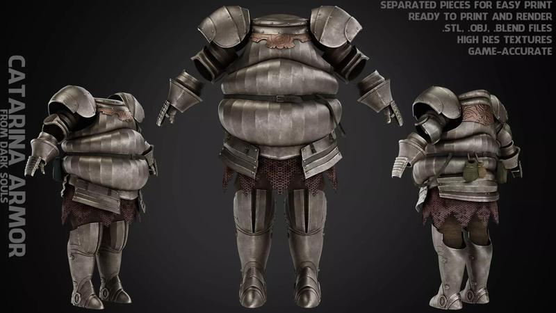 Siegmeyer of Catarina Armor for Cosplay