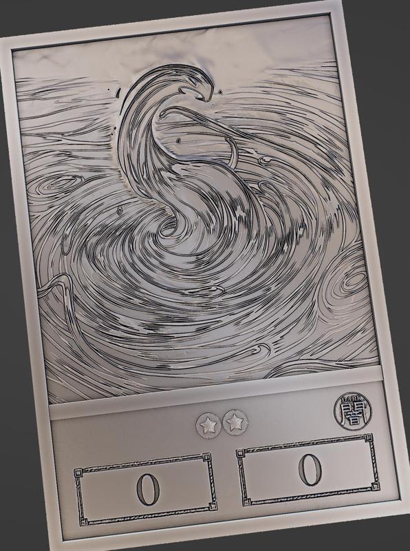 Ogdoadic Token - anime style - yugioh