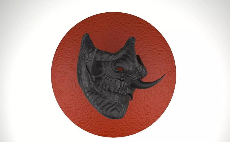 Oni Demon Mask