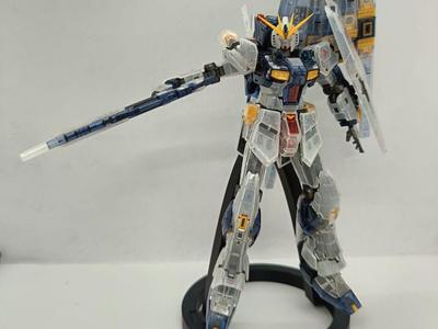 RG Nu Gundam Stand